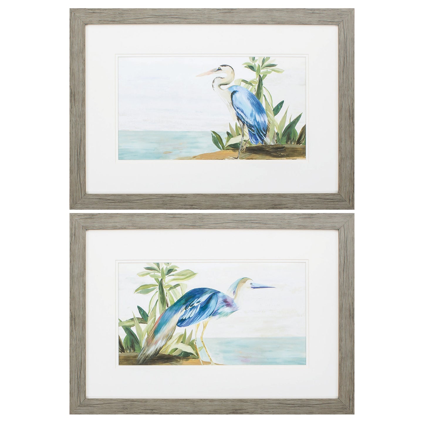 27" X 19" Woodtoned Frame Season Of Pease (Set Of 2)