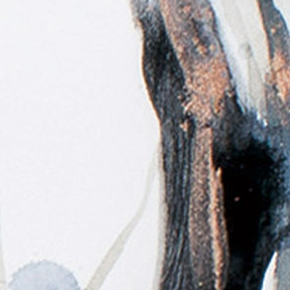 29" X 29" Champagne Gold Color Frame Neutral Revolution I