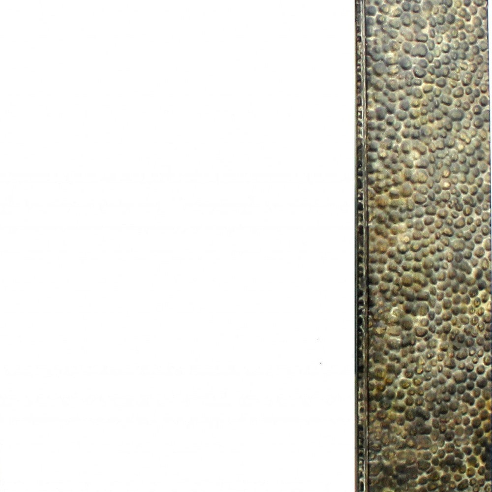 34 x 48 x 4 Bronze Gravel-Like Mosaic Frame - Dressing Mirror-4