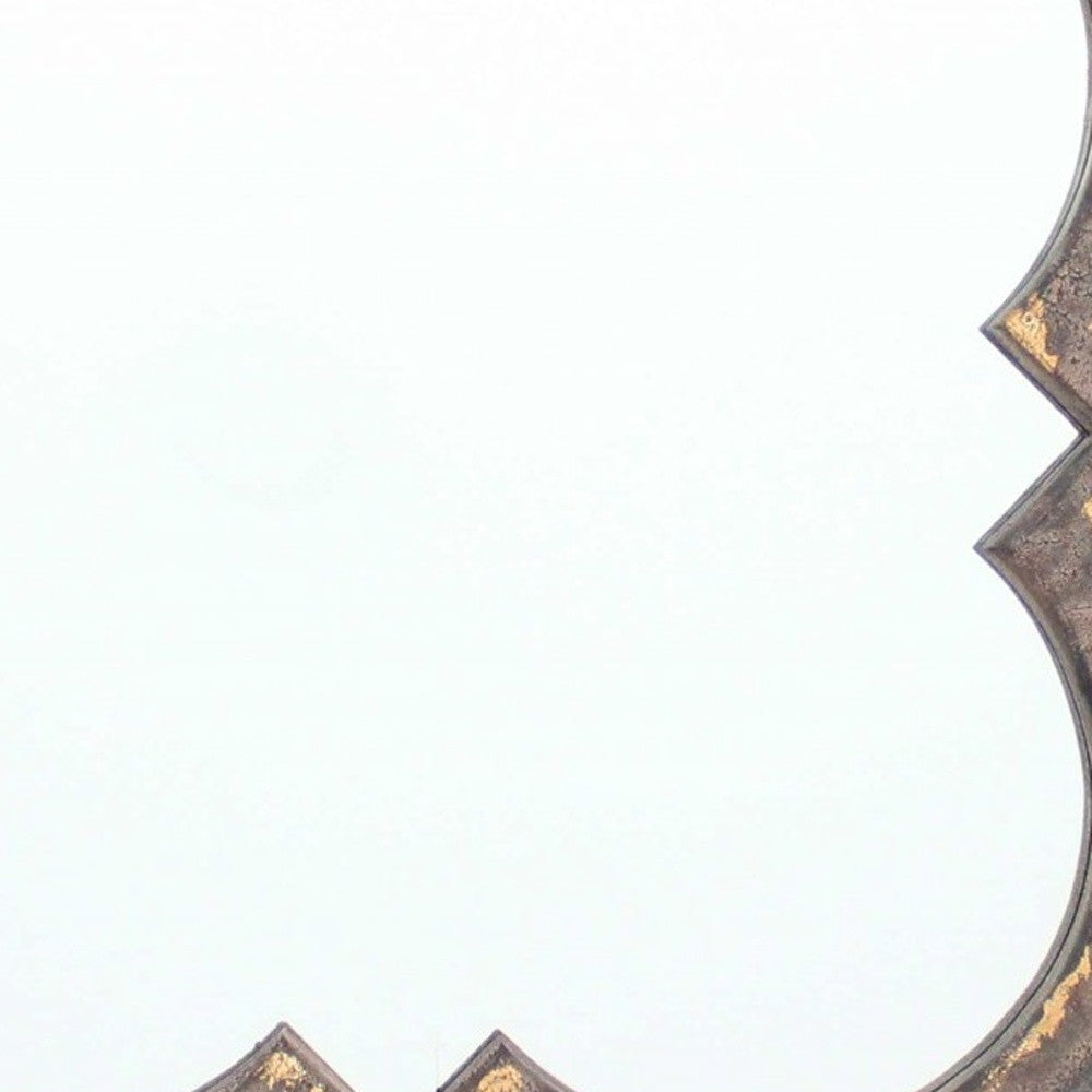 36 x 36 x 1.75 Bronze Vintage Cosmetic With Quadrate Frame - Wall Mirror-4