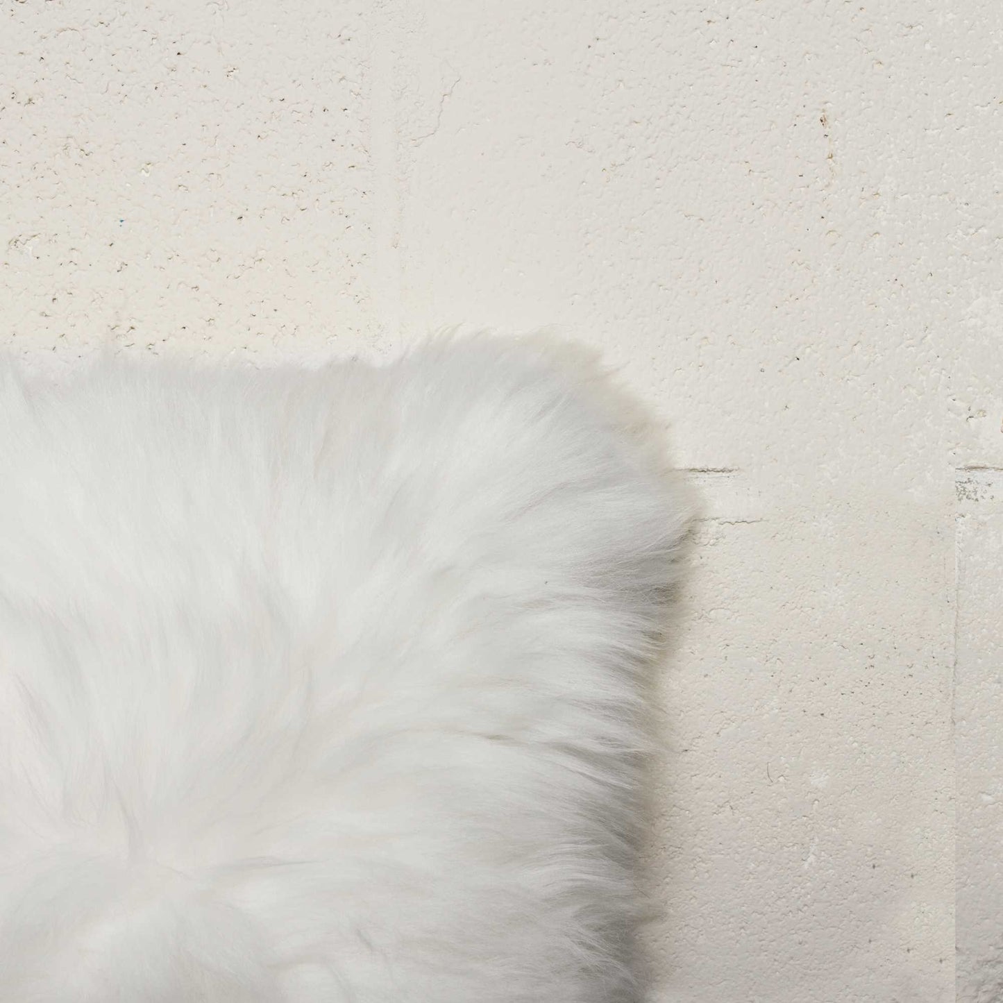 12" x 20" x 5" Natural Sheepskin Pillow 2pcs-1