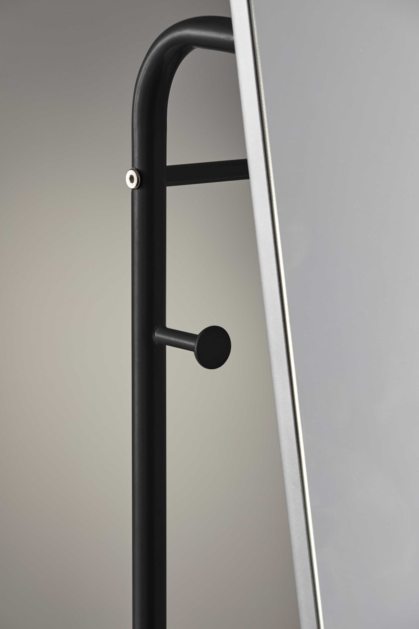 11.75" X 14.25" X 58" Black Floor Mirror-3