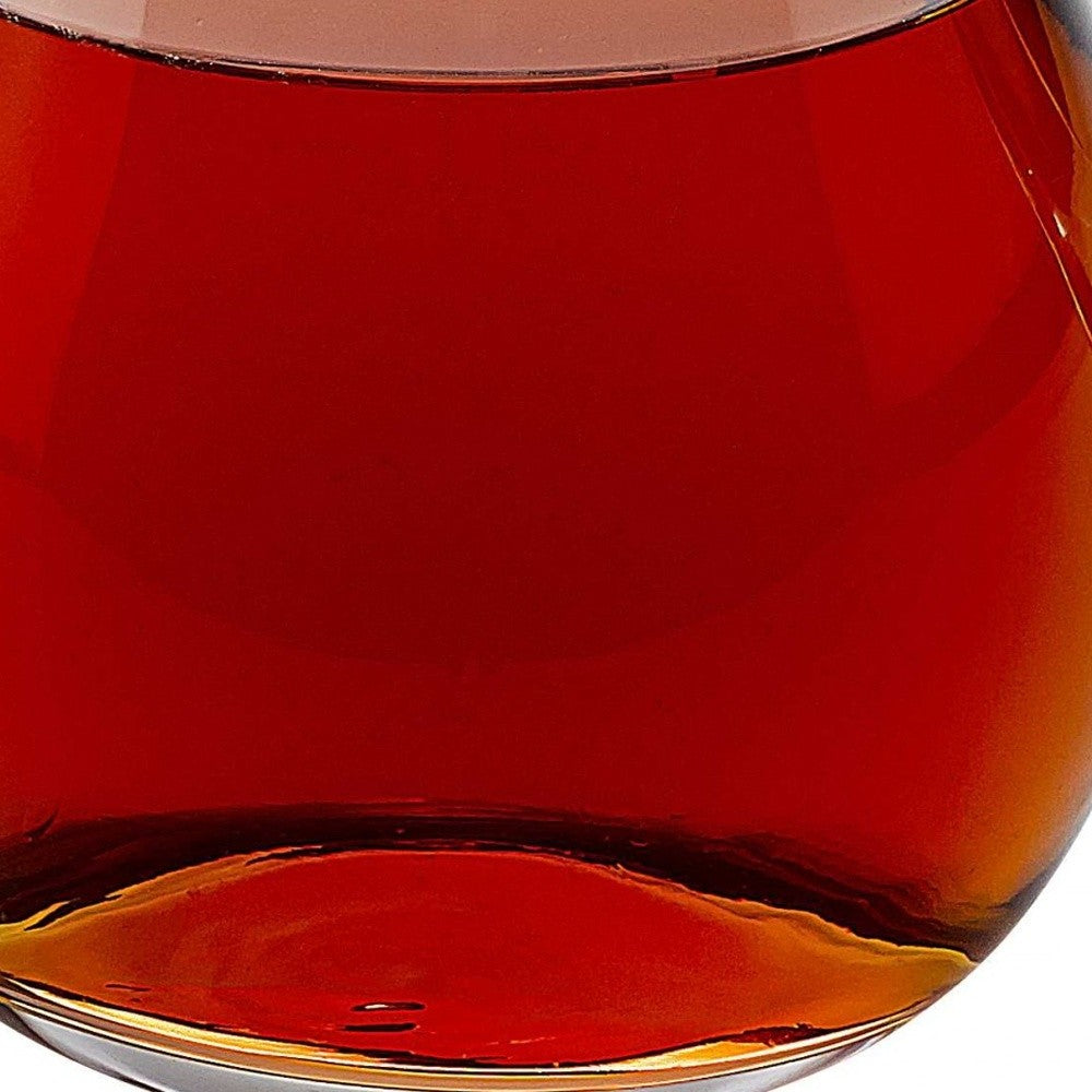 Mouth Blown Ice Tea Martini or Water Glass Pitcher 36 oz-3