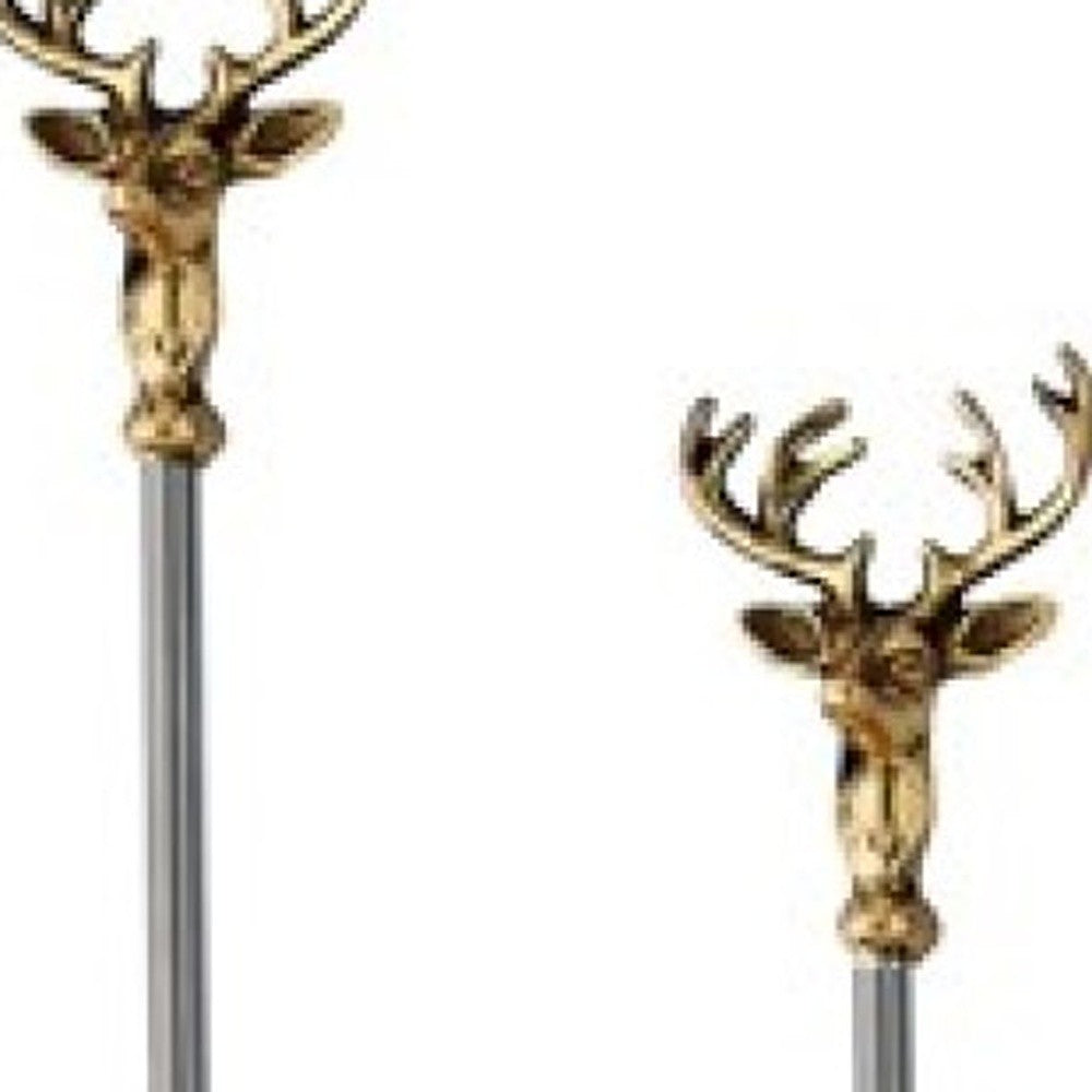 Golden Stag Salad Serving Set-3