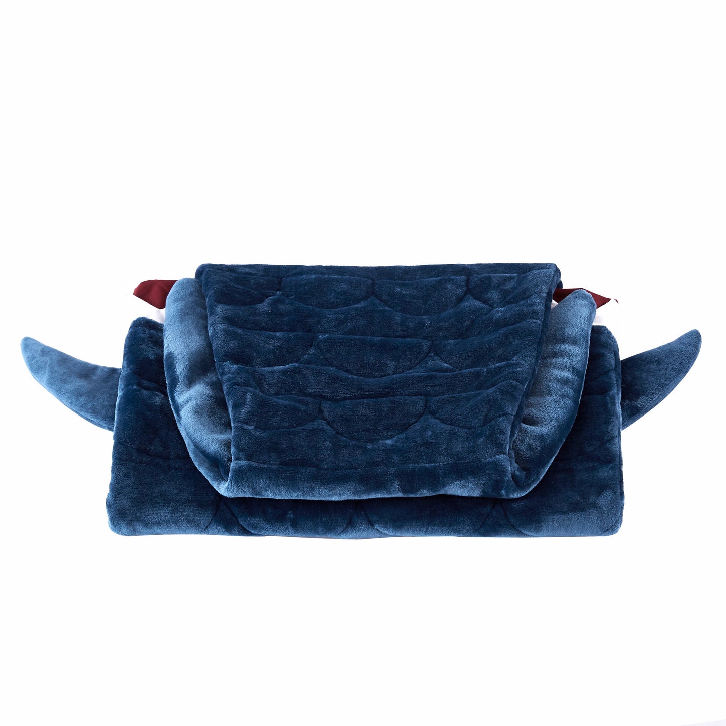 Navy Blue Shark Weighted Throw Blanket-5
