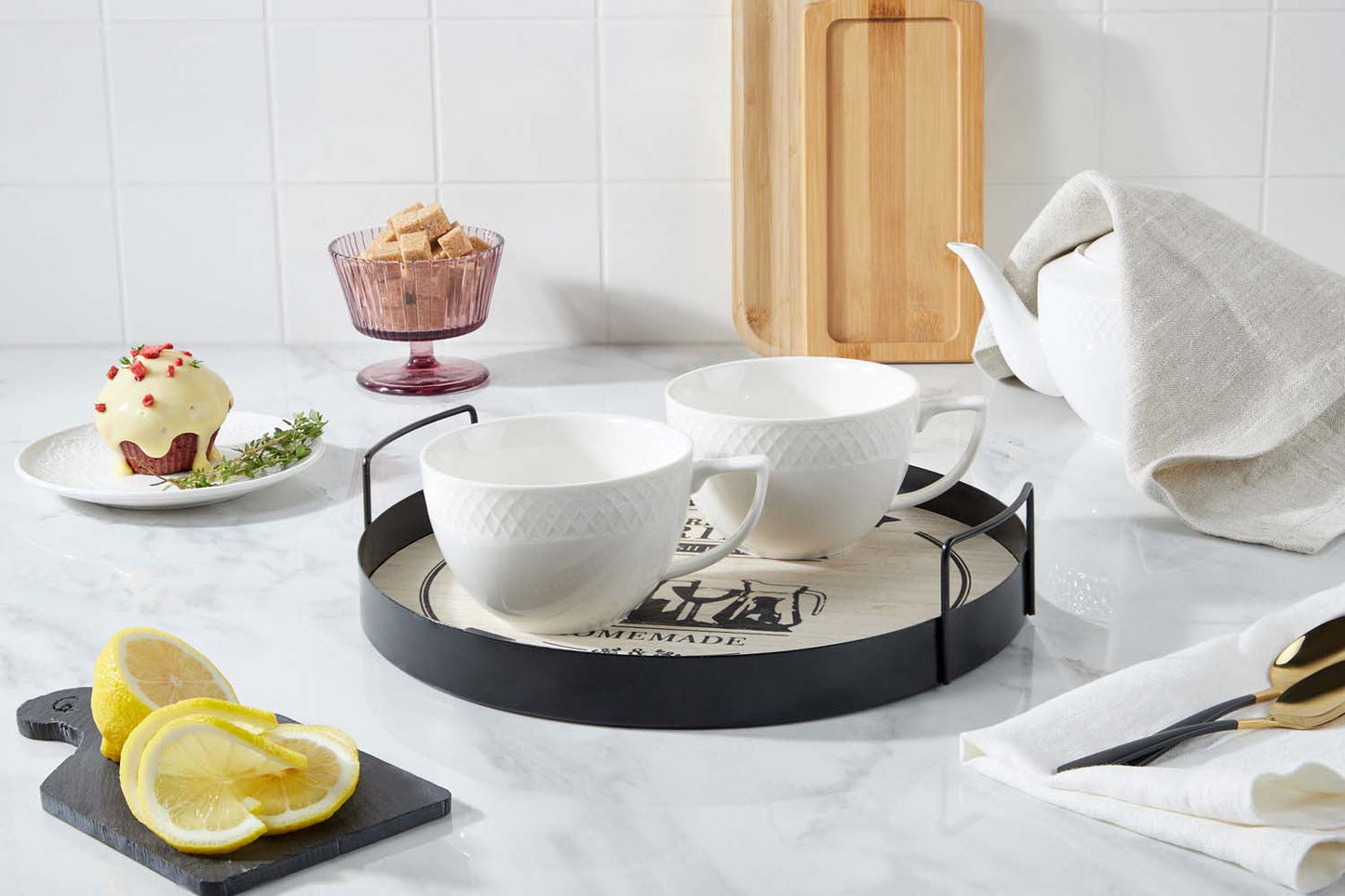 White Jumbo Coffee / Cappuccino Mug 17 Oz | 500 Ml-12