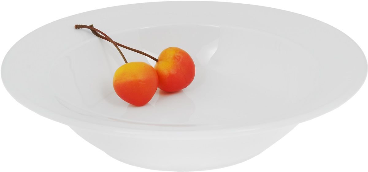 Set Of 6 White Soup Plate 9" inch | 23 Cm 20 Oz | 585 Ml-6