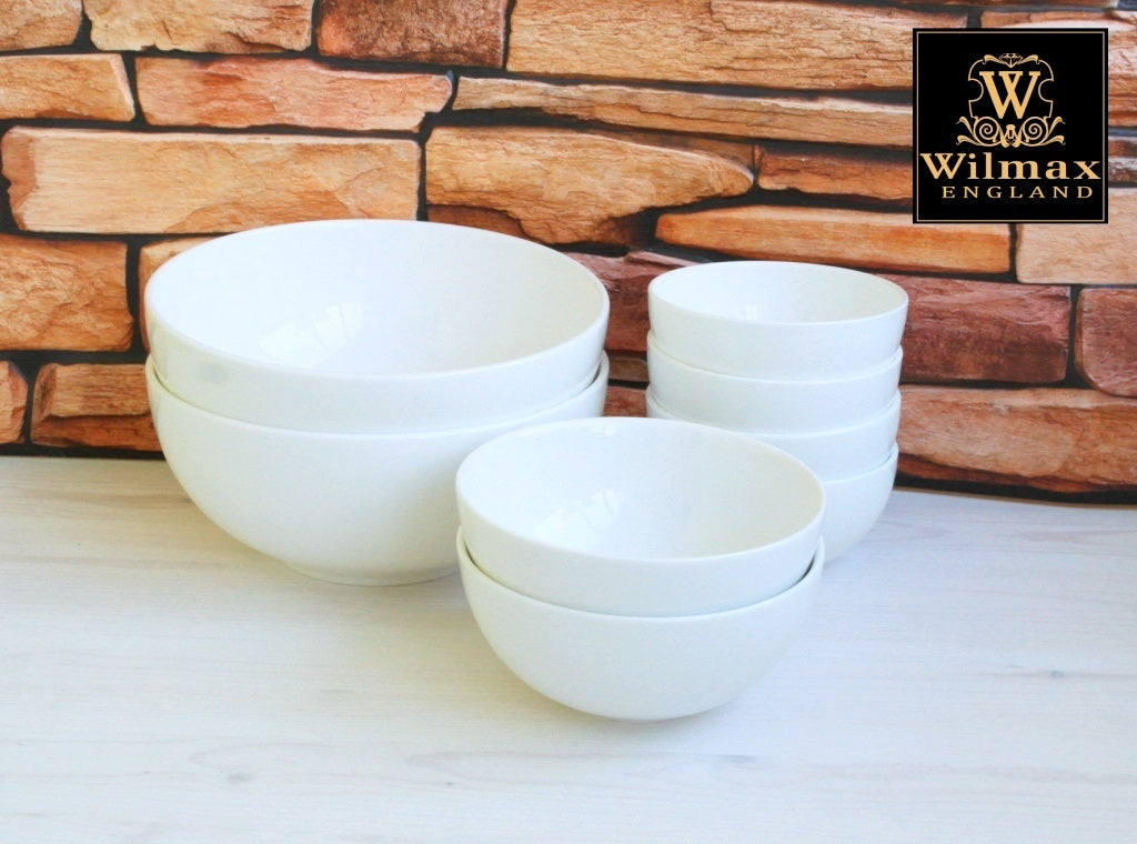 White Bowl 8" inch | 20 Cm 57 Oz | 1700 Ml-7