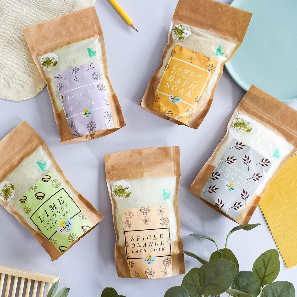 1kg Eucalyptus Bath Soak - Compostable pouch-2