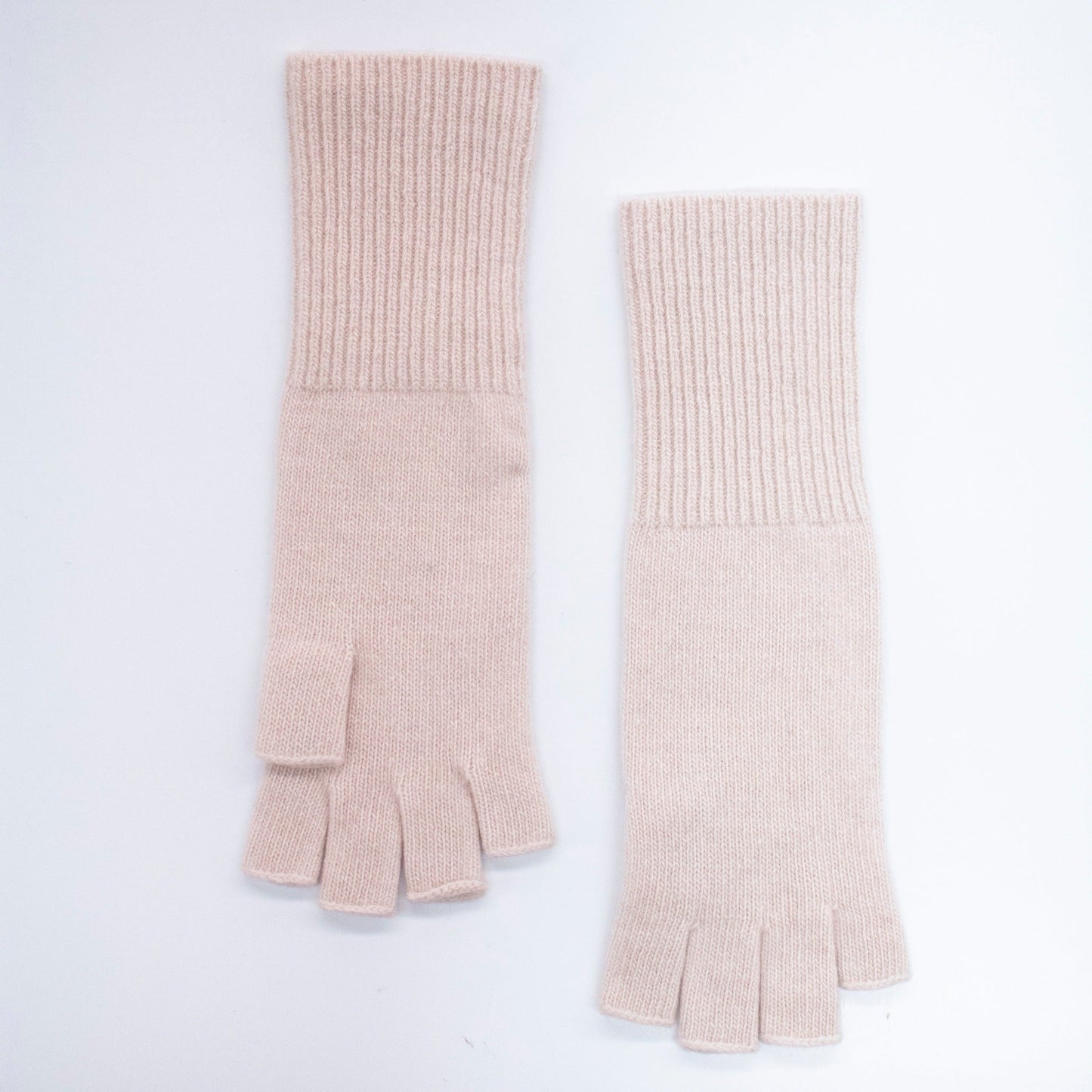 CASHMERE FINGERLESS GLOVES-9