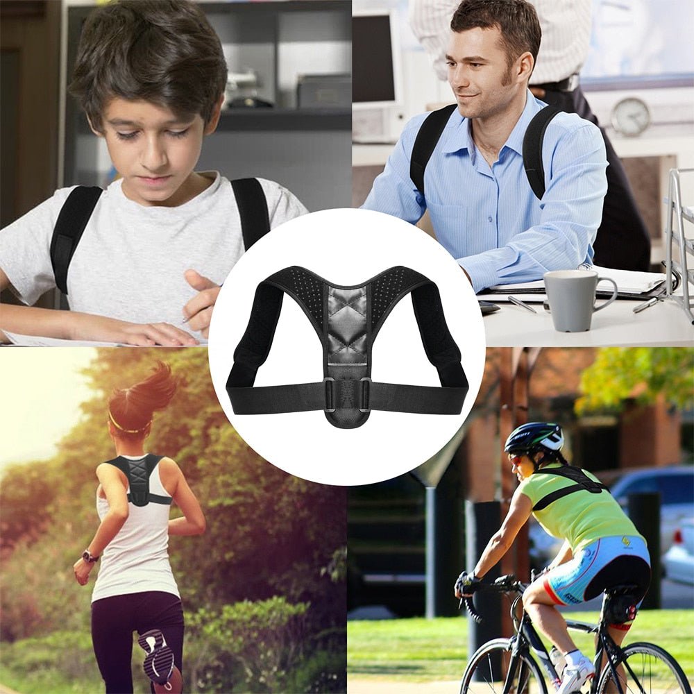 Back Posture Corrector + Hand Palm Wrist Brace Spine Back Shoulder Lumbar Prevents Slouching Support Brace Women Men-11