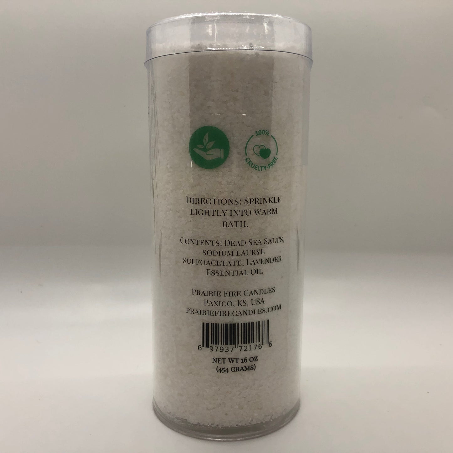 Lavender Dead Sea Bath Salts - 16oz (Prairie Lavender)-3