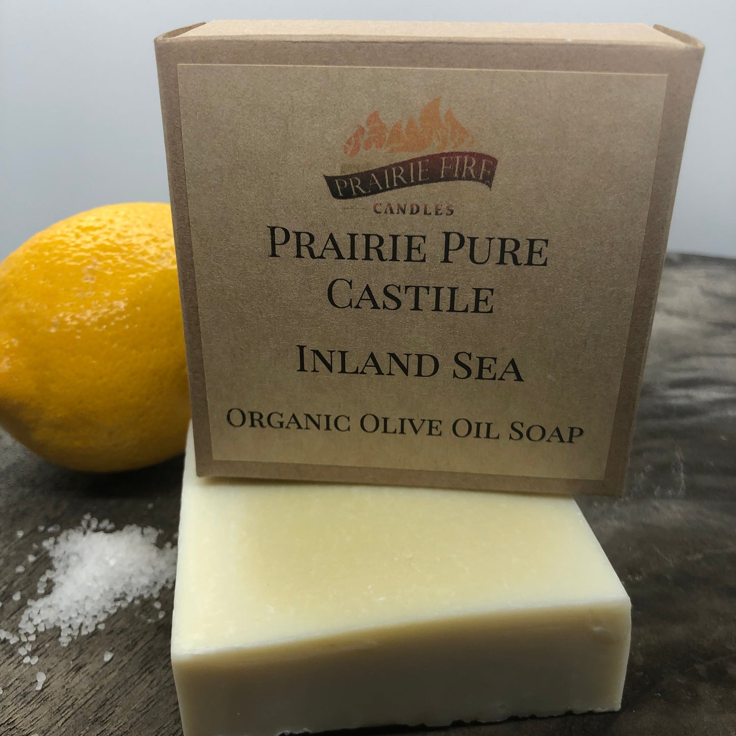 Inland Sea Real Castile Organic Olive Oil Soap for Sensitive Skin - Dye Free - 100% Certified Organic Extra Virgin Olive Oil-2