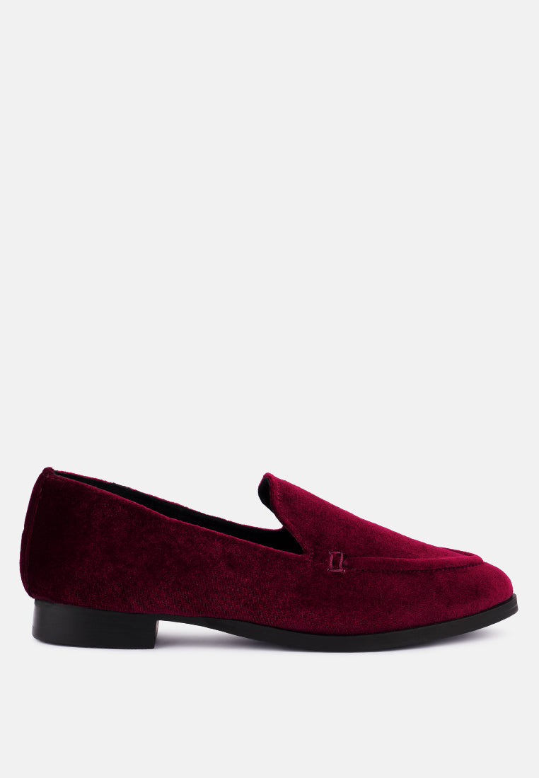 luxe-lap velvet handcrafted loafers-7