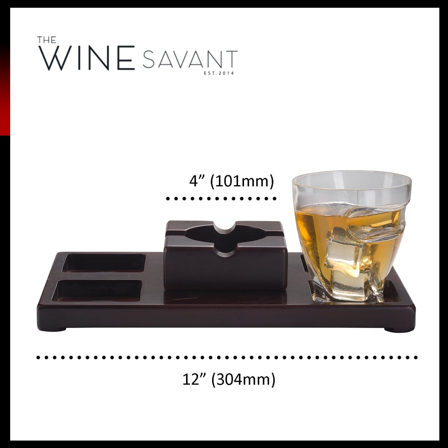 Cigar Holder Whiskey Glasses Set-2