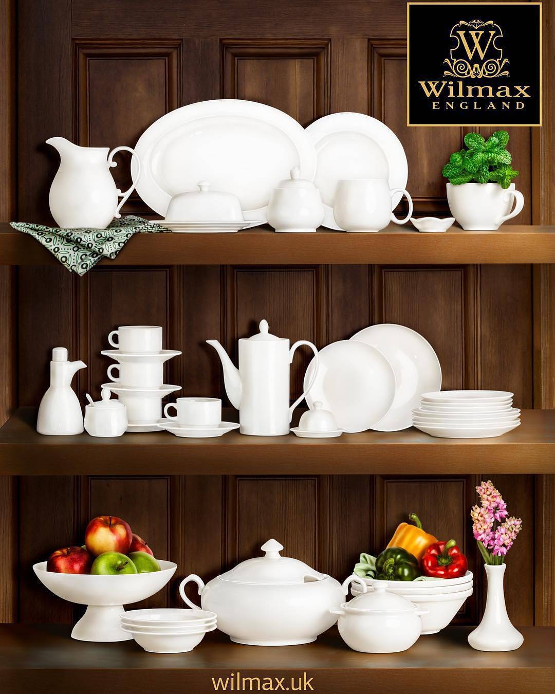 Set Of 3 Professional Rolled Rim White Deep Plate 12" inch |32 Oz-4