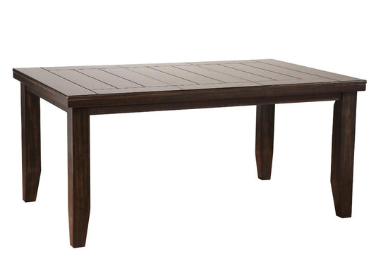 42" X 48-66" Espresso Dining Table-0