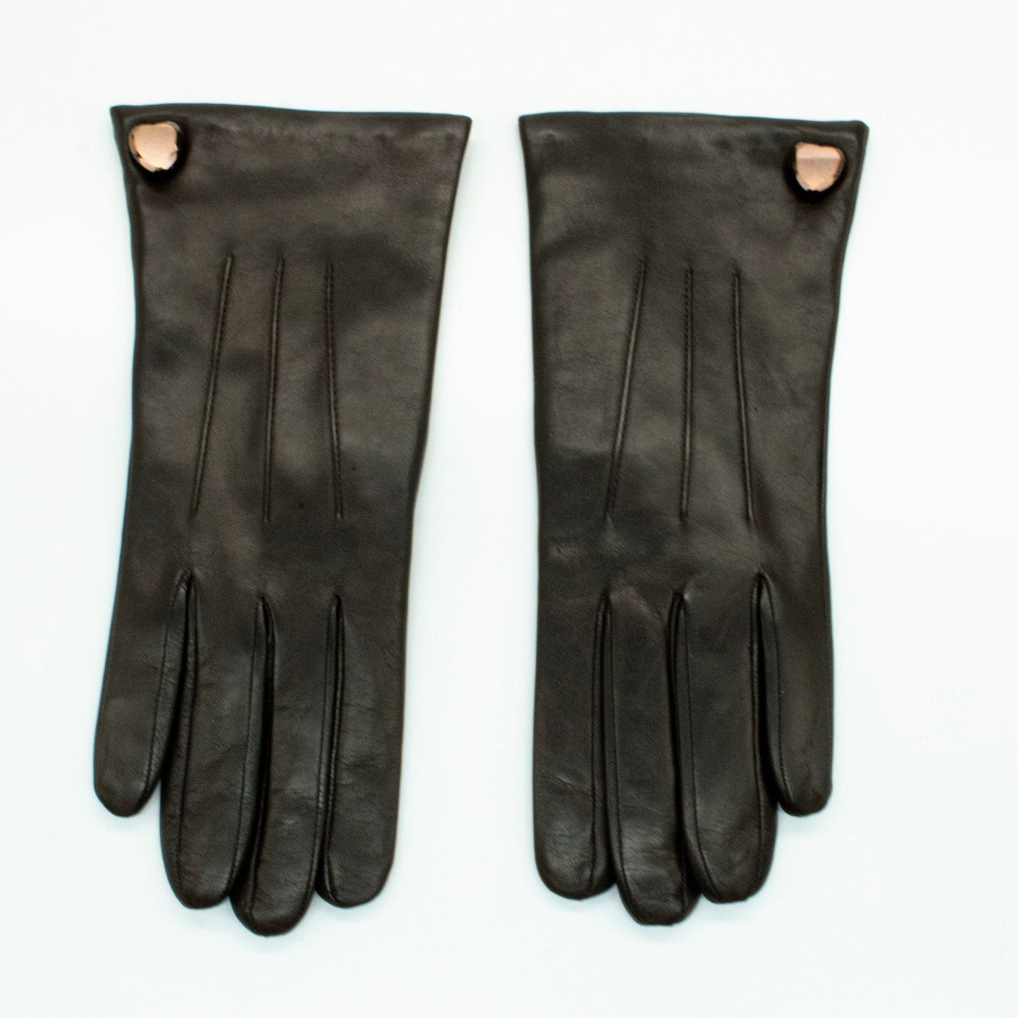 LEATHER GLOVES WITH HEART-4