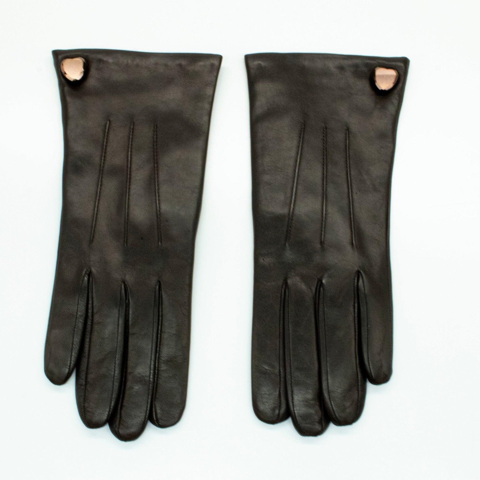 LEATHER GLOVES WITH HEART-4