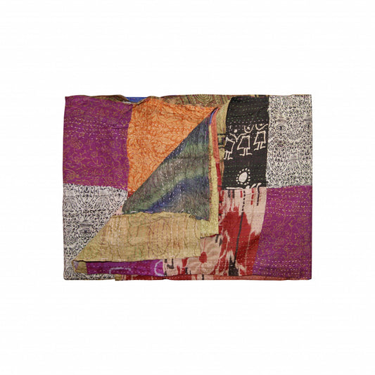 60" x 90" Silk Multicolor Throws-0