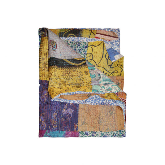 60" x 90" Silk Multicolor Throws-0