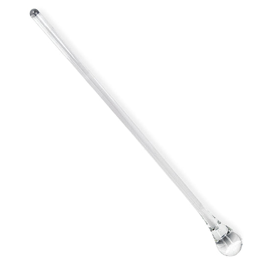 12 Mouth Blown Crystal Lead Free Martini Stirrer-0