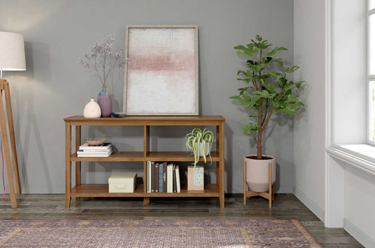 30" Bookcase with 2 Shelves in Walnut-2