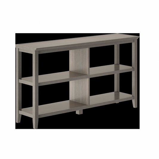 30" Bookcase with 2 Shelves in Washed Grey-0