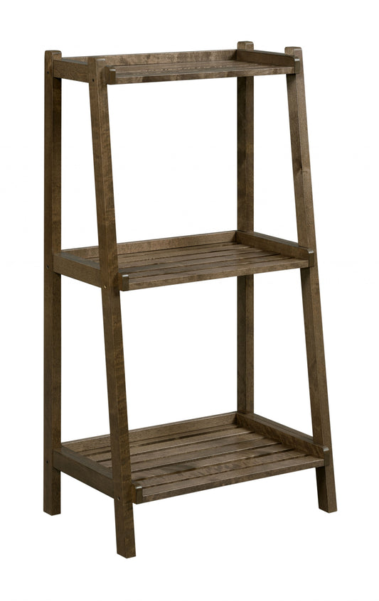 42" Bookcase with 3 Shelves in Antique Chestnut-0