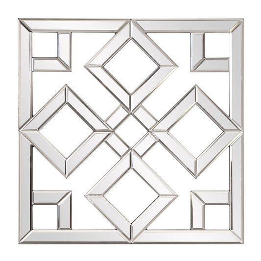 Interlocking Mirrored squares with Lattice Design-0