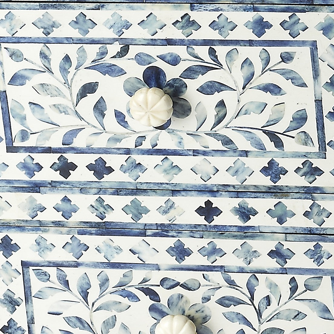 Vivienne Blue Bone Inlay Accent Chest-2