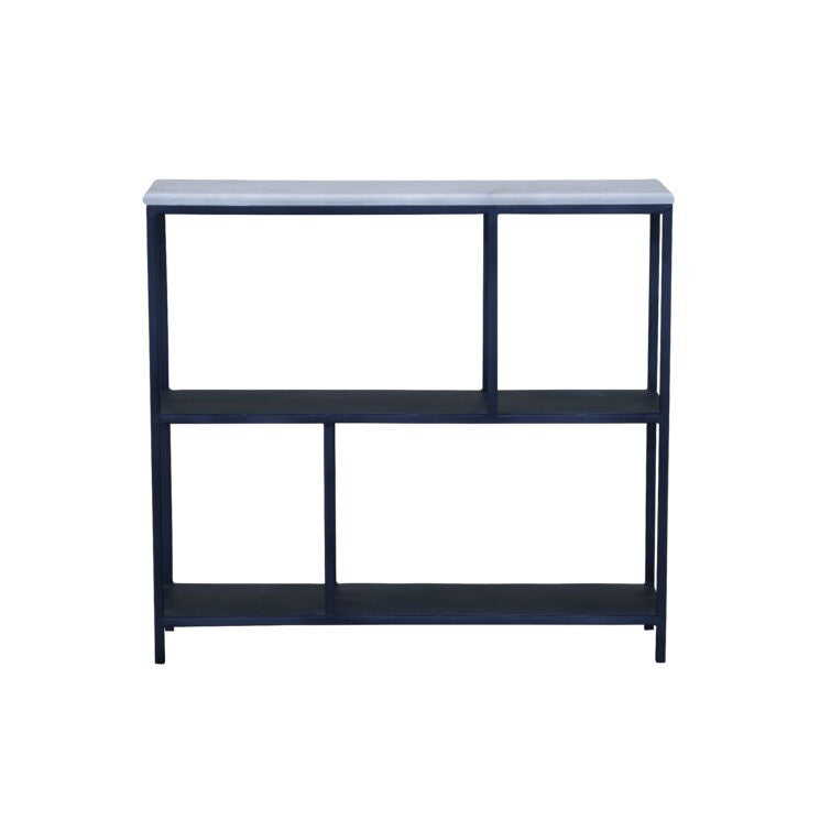 Black and White Marble Bookshelf-1