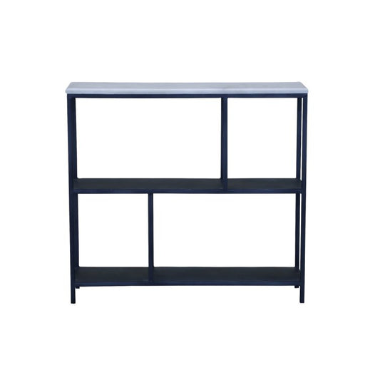 Black and White Marble Bookshelf-1