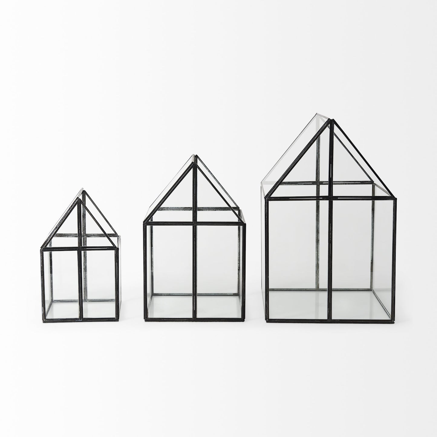 House Shaped Glass Terrarium-4