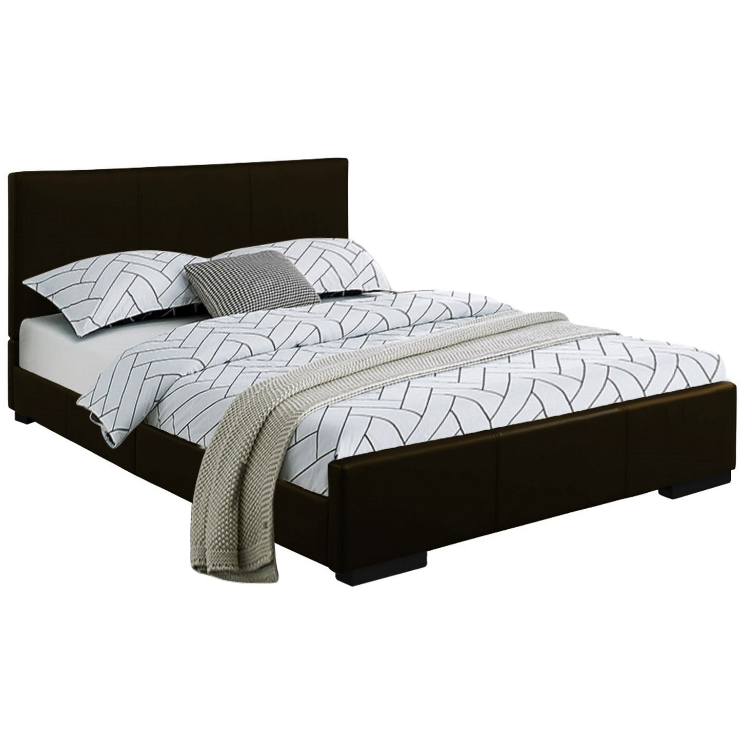 Black Platform Full Bed-1