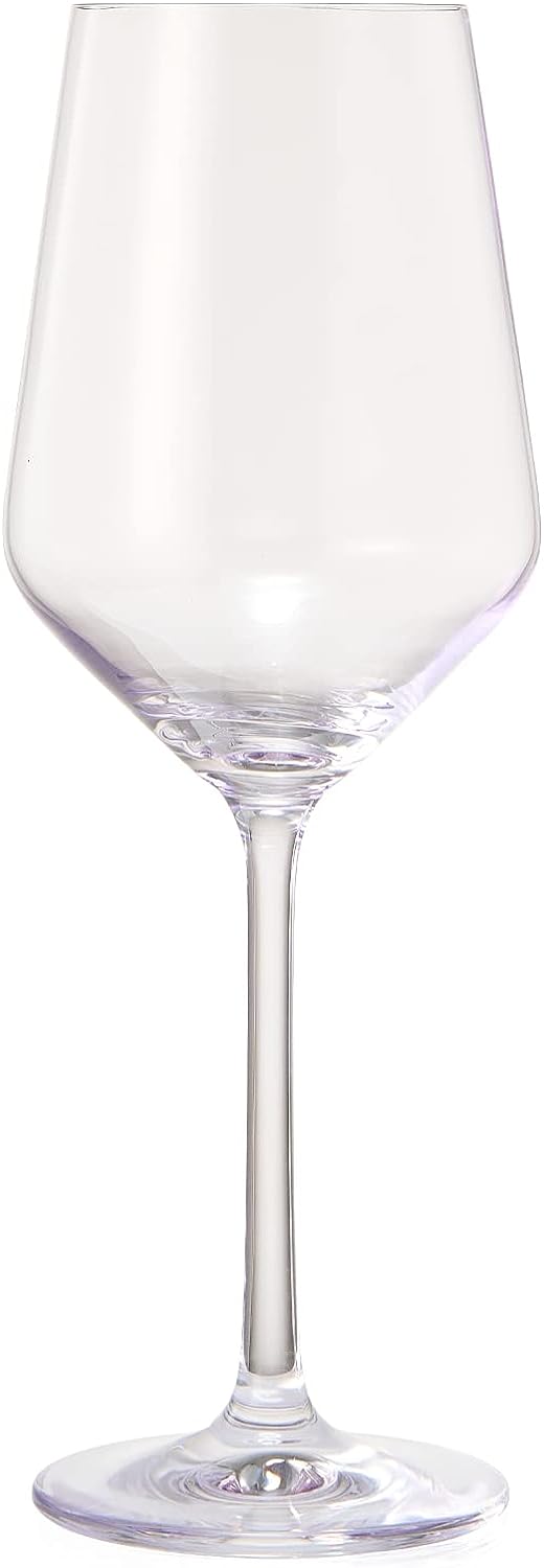 Make Your Own Set Wine Glass SINGLE, Colorful Purple Colored Large 12 oz Glass, Unique Italian Style Tall for White & Red Wine, Gifts for Mothers Day Gift, Set of 1 Beautiful Glassware (Purple)-2
