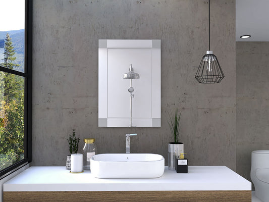 Modern Minimalist Blocks Wall Mirror-0