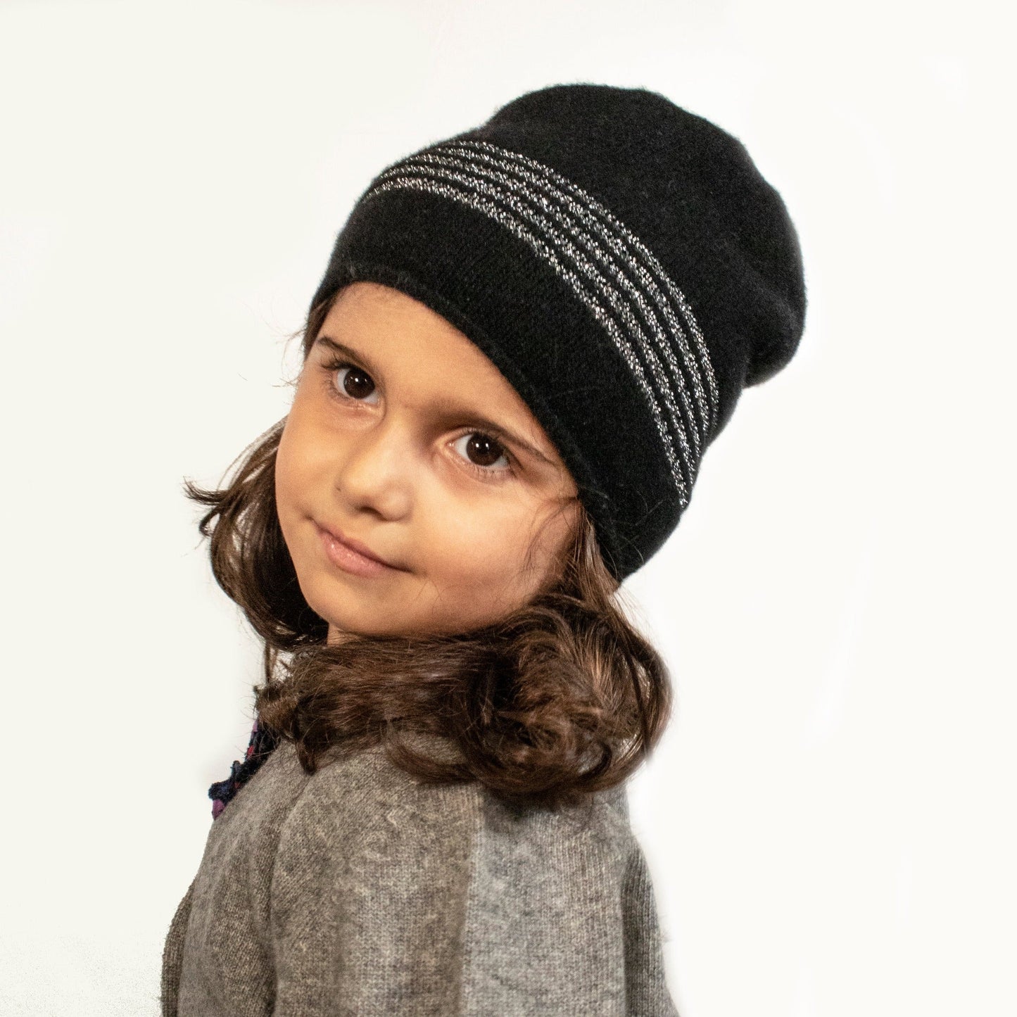 CASHMERE HAT WITH LUREX-4