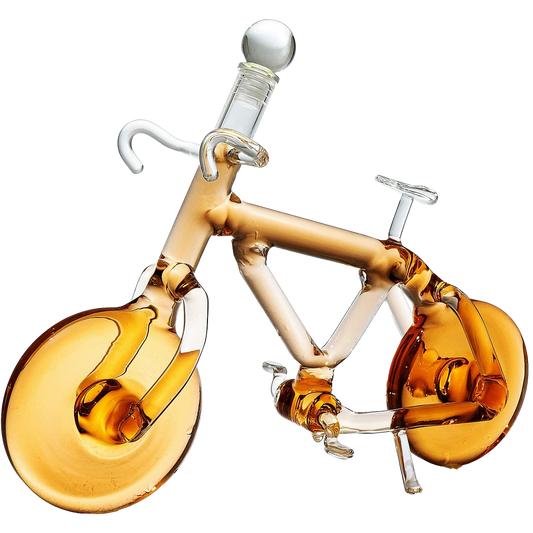 Bicycle Wine & Whiskey Decanter 200ml by The Wine Savant - Bike Decanter for Bourbon and Scotch, Biker Gifts, Cyclist Gifts, Gifts for Bike Enthusiasts, Whiskey Gifts for Dad…-0