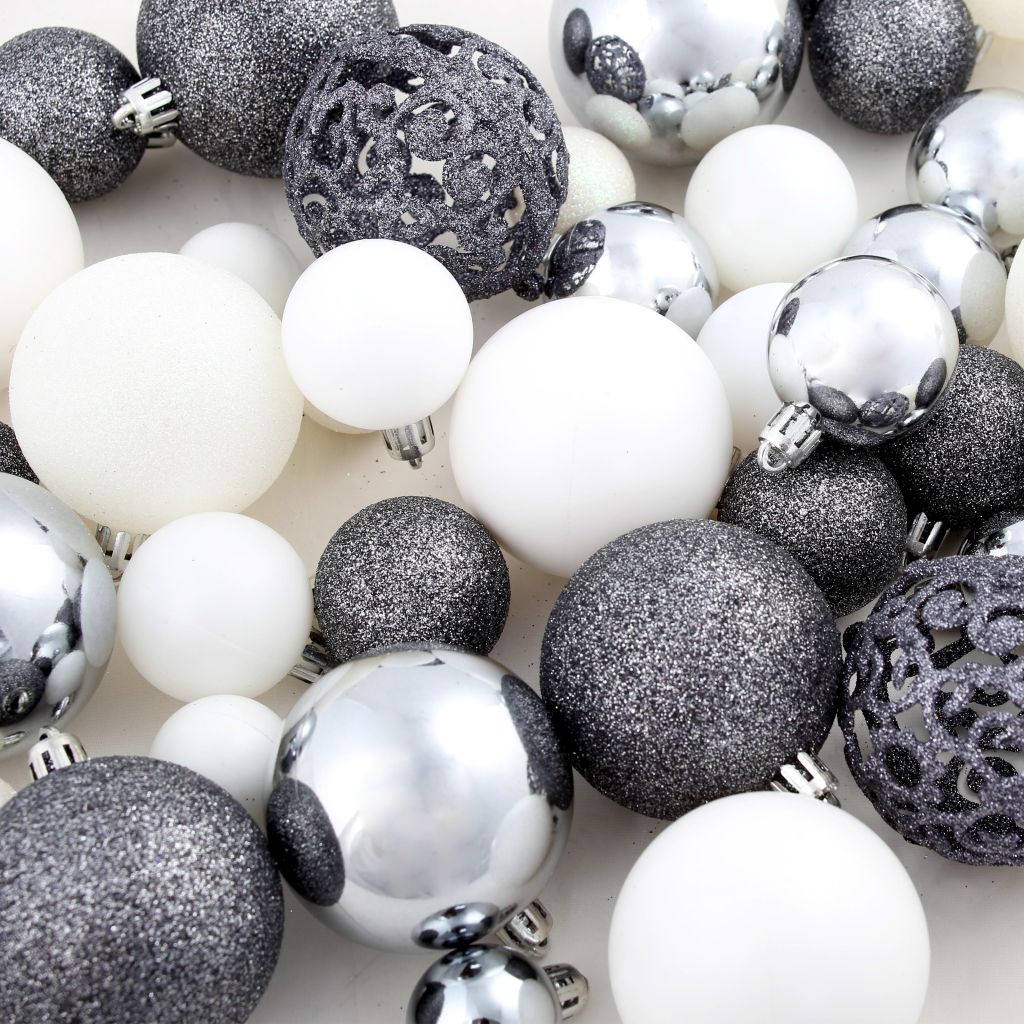 vidaXL Christmas Ball Set 100 Pieces Holiday Xmas Decoration Multi Colors-13