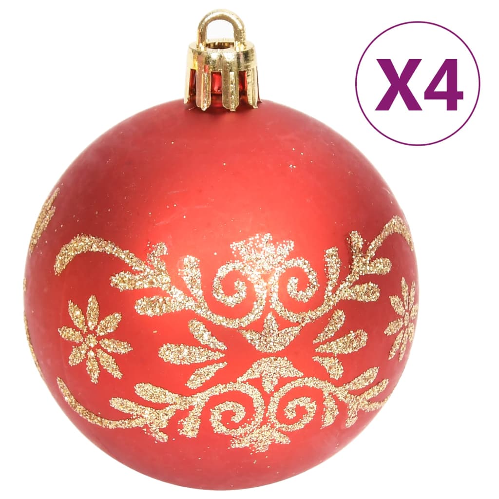 vidaXL Christmas Bauble Set 70 Piece Holiday Xmas Decoration Multi Colors-2