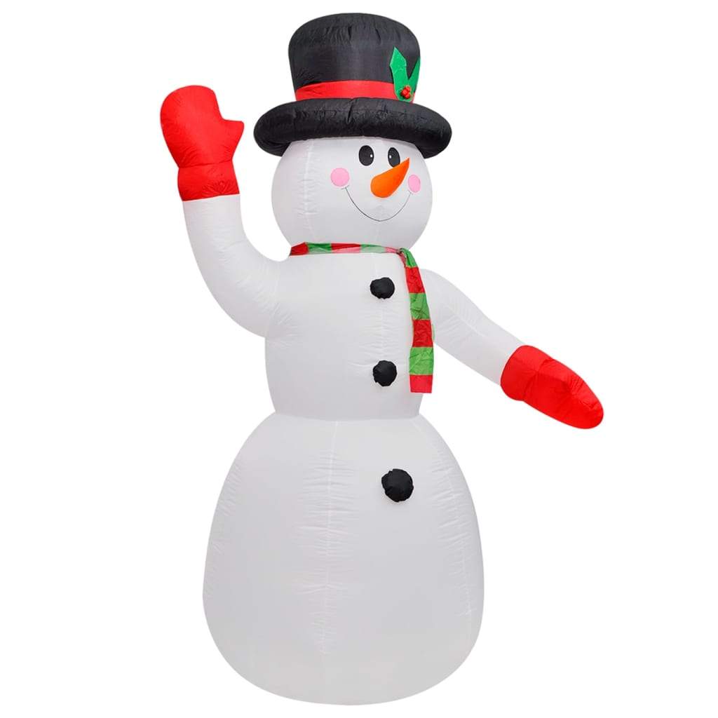 vidaXL Christmas Inflatable Snowman 94.5"-0