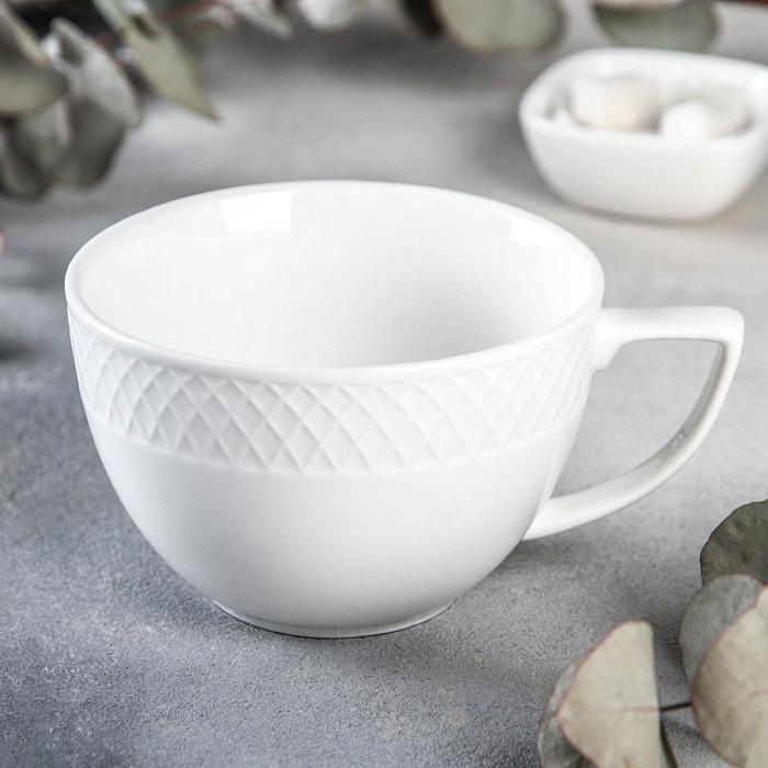 White Jumbo Coffee / Cappuccino Mug 17 Oz | 500 Ml Set Of 2 In Gift Box-4