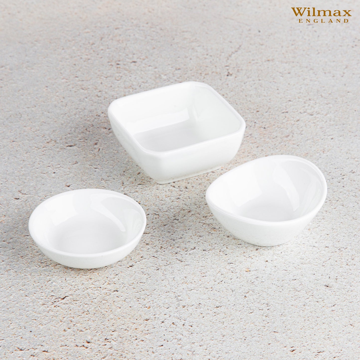 Round Porcelain White Soy Dish 3" inch | 7.5 Cm-7