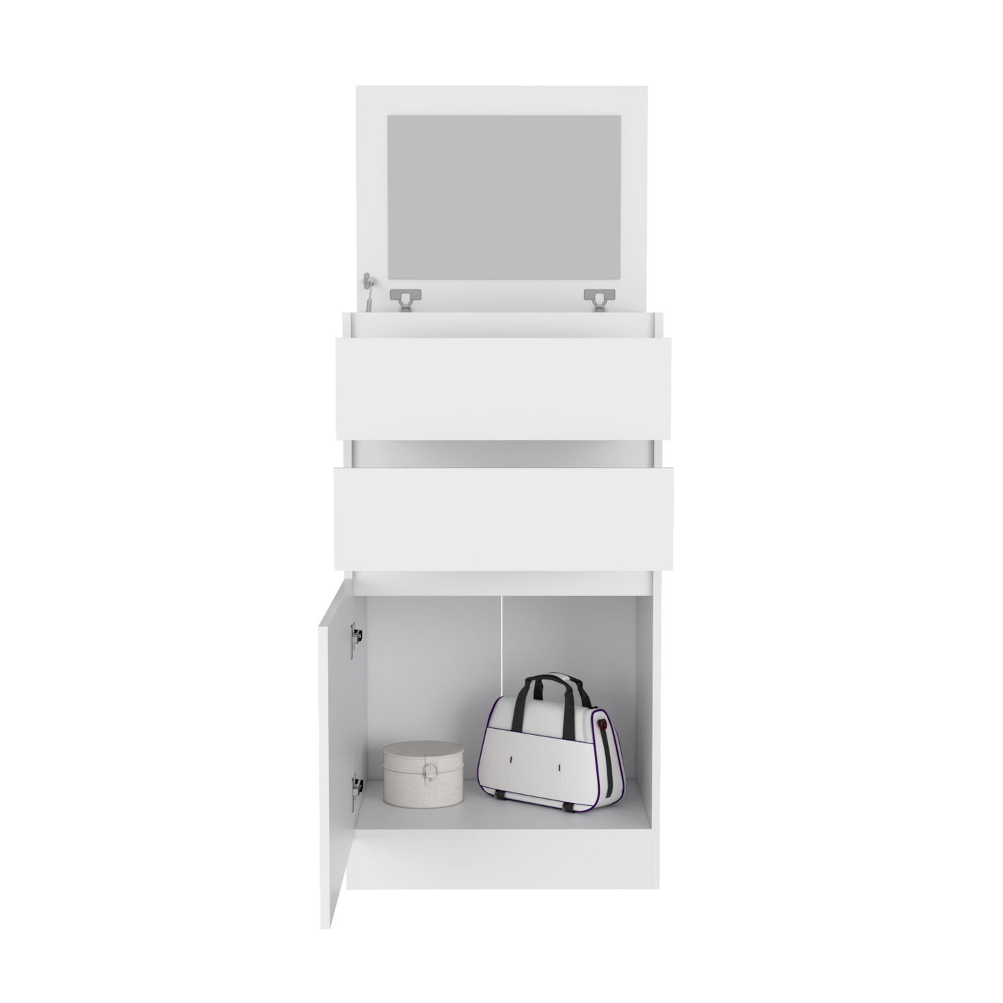 Dresser Asturias, Jewerly Box, White Finish-5