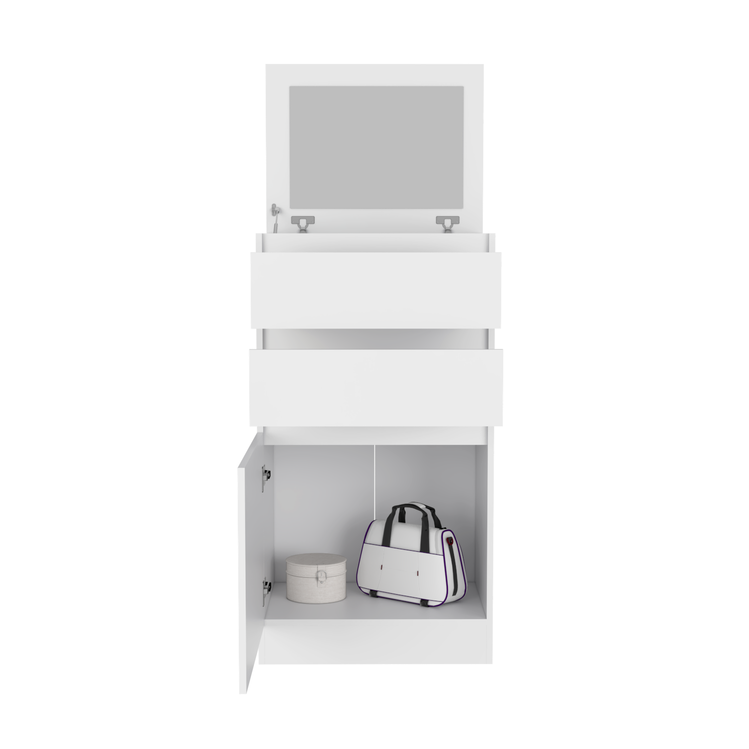 Dresser Asturias, Jewerly Box, White Finish-5