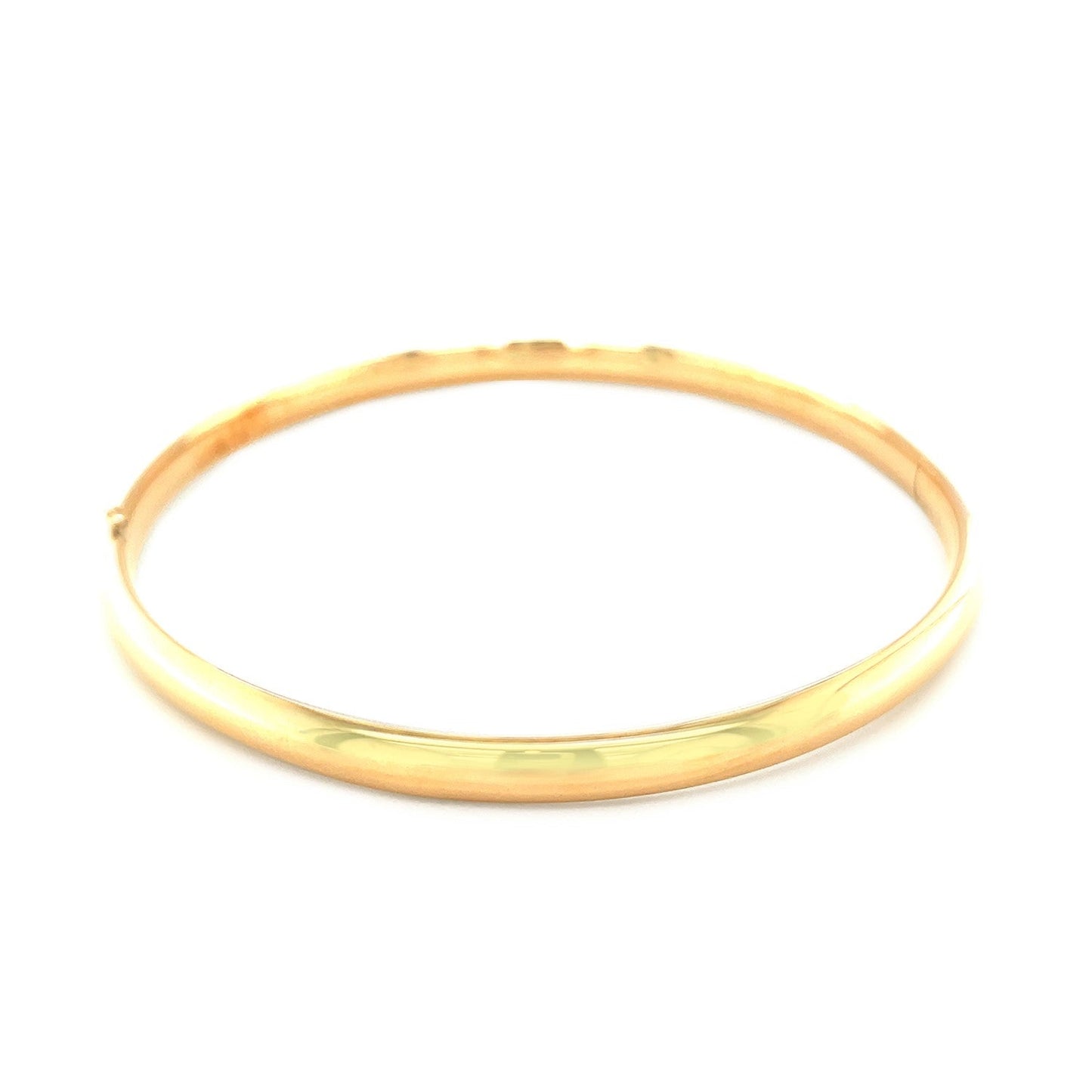 Classic Bangle in 14k Yellow Gold (5.0mm)-1