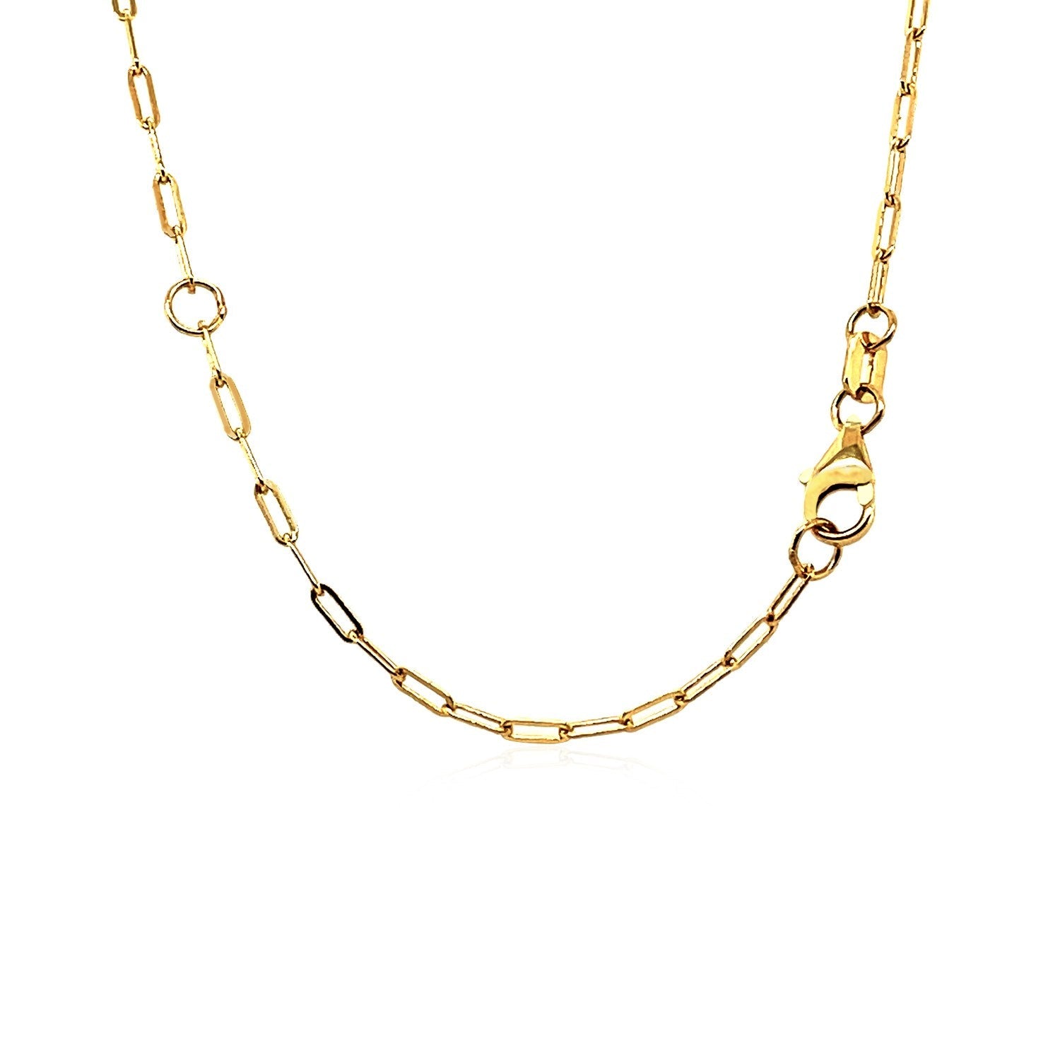14K Yellow Gold Bee Necklace-1
