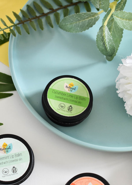 Cucumber Lime  All Natural Lip Balm-0