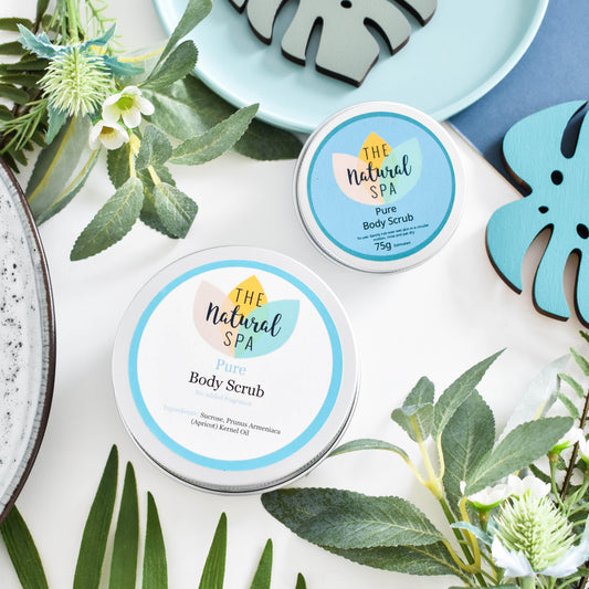 Pure (no added fragrance) Body Scrub - 3 different size option-0